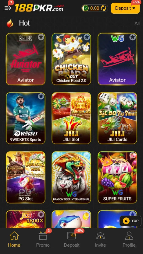 Pkr188 Game Categories