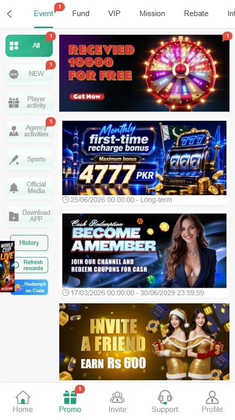 RS 778 Game Promotions