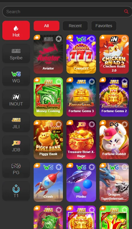 E98 Game Types